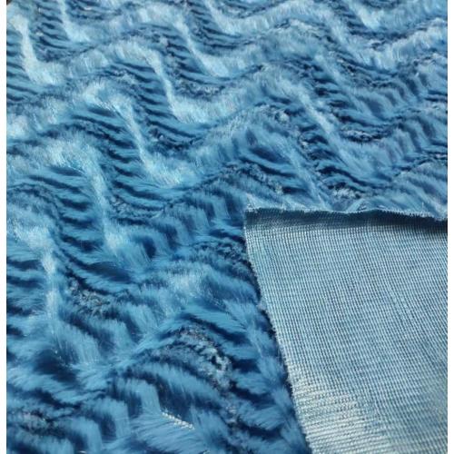 Fleep 100% polyester PV avec tissu jacquard