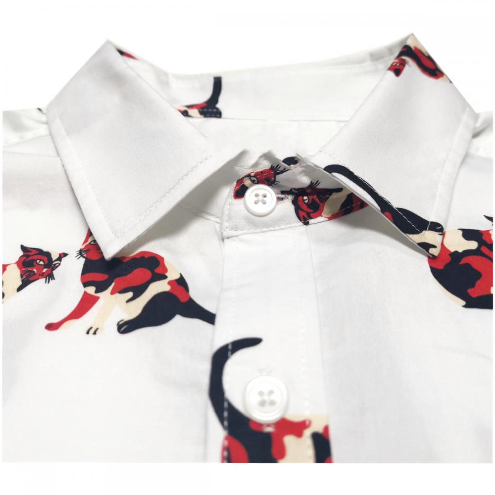 Cat Print Shirt