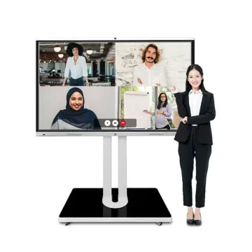 Conference Teaching Touch All-in-One Machine with 20 Points LCD - 55 to 98 Inch LED TV Panel