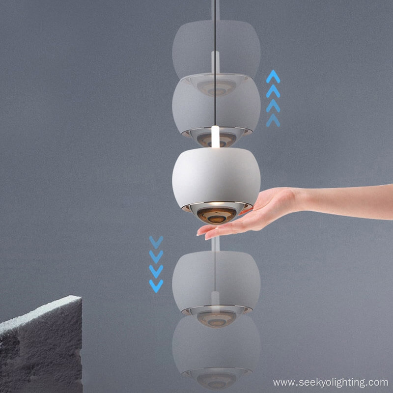 Liftable Minimalist Pendant Lamp Modern Nordic Dining Room