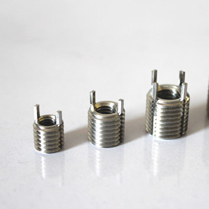 Heavy Duty Type Four Key Locking Wire Thread Insert High Strength Steel Stainless Fasteners M2 M12 Metric Thread Size Natural