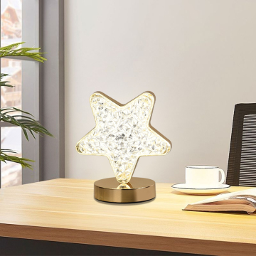 Grosir Bintang Romantis Lampu meja LED putih hangat