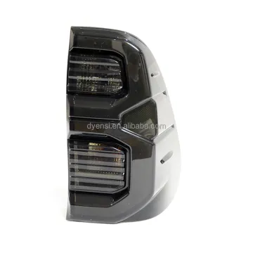 Black LED Rear Light for Toyota Hi-Lux/Vigo/Revo/Rocco 2020-2021 - Turn Signal & Reverse Light