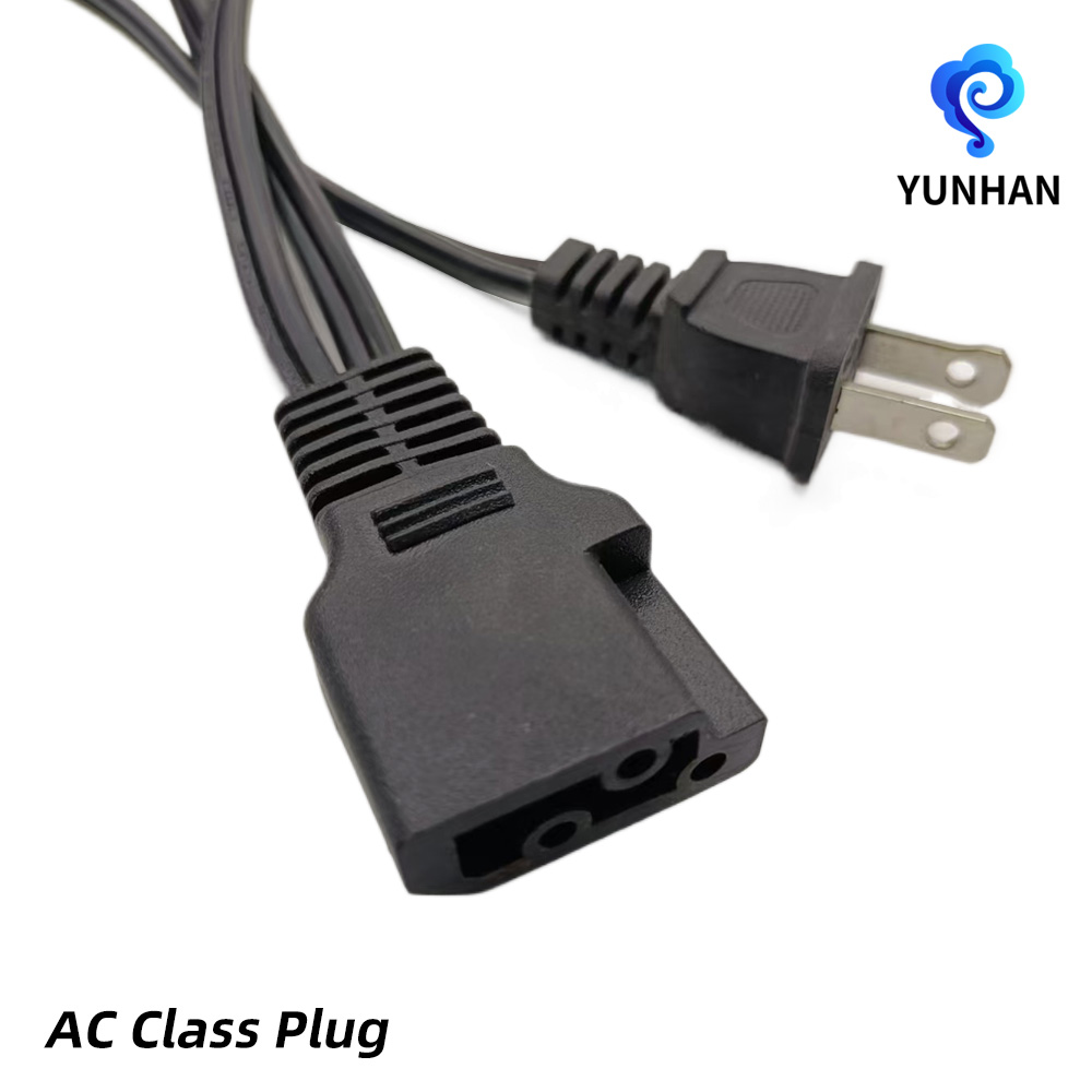 Kabel Daya Tipe 9 Pin Pin Amerika Terpolusikan