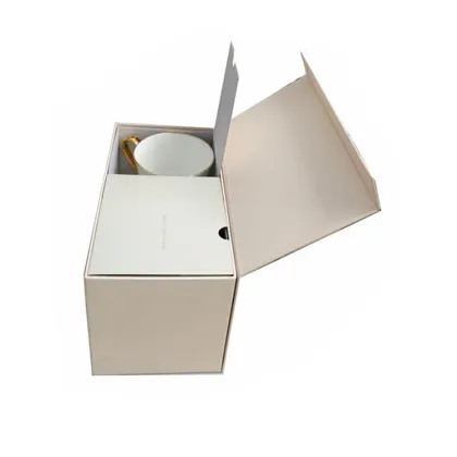 Luxury Rigid Paper Coffee Cup Set Gift Box