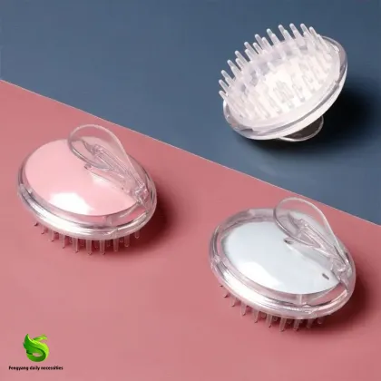 Multi-color Silicone Shampoo Brush for Scalp Massage