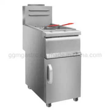 Commercial Kitchen Cooking Equipment Free Standing Gas Fryer