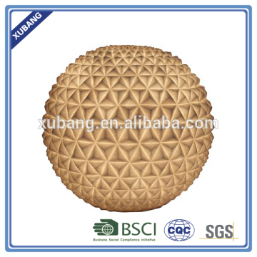 Polyresin ball lamp for garden decoration