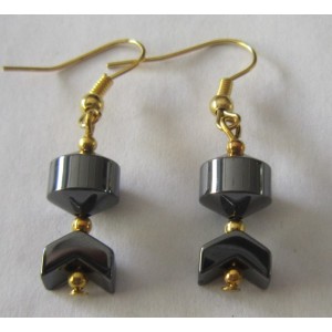 Hematite Earring