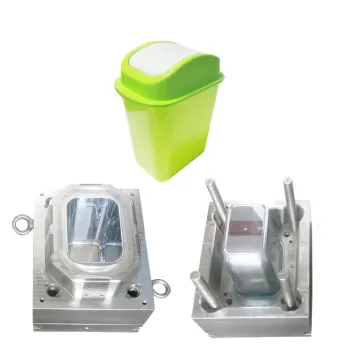 Household Indoor Plastic Dust Bin Trash Can Mold