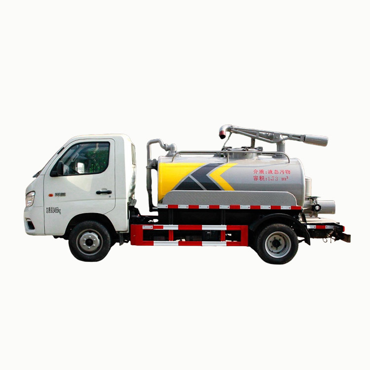Foton 1500 literls Diesel Model Fecal Suction Truck