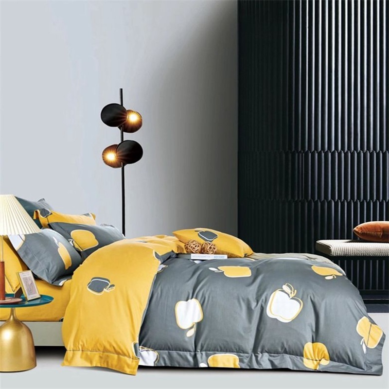 Cotton Luxury Bedsheet Sets and Egyptian Cotton Bed Linen for Home and Hotel