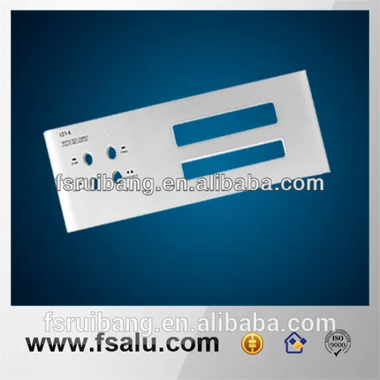 china precision aluminum plate machining