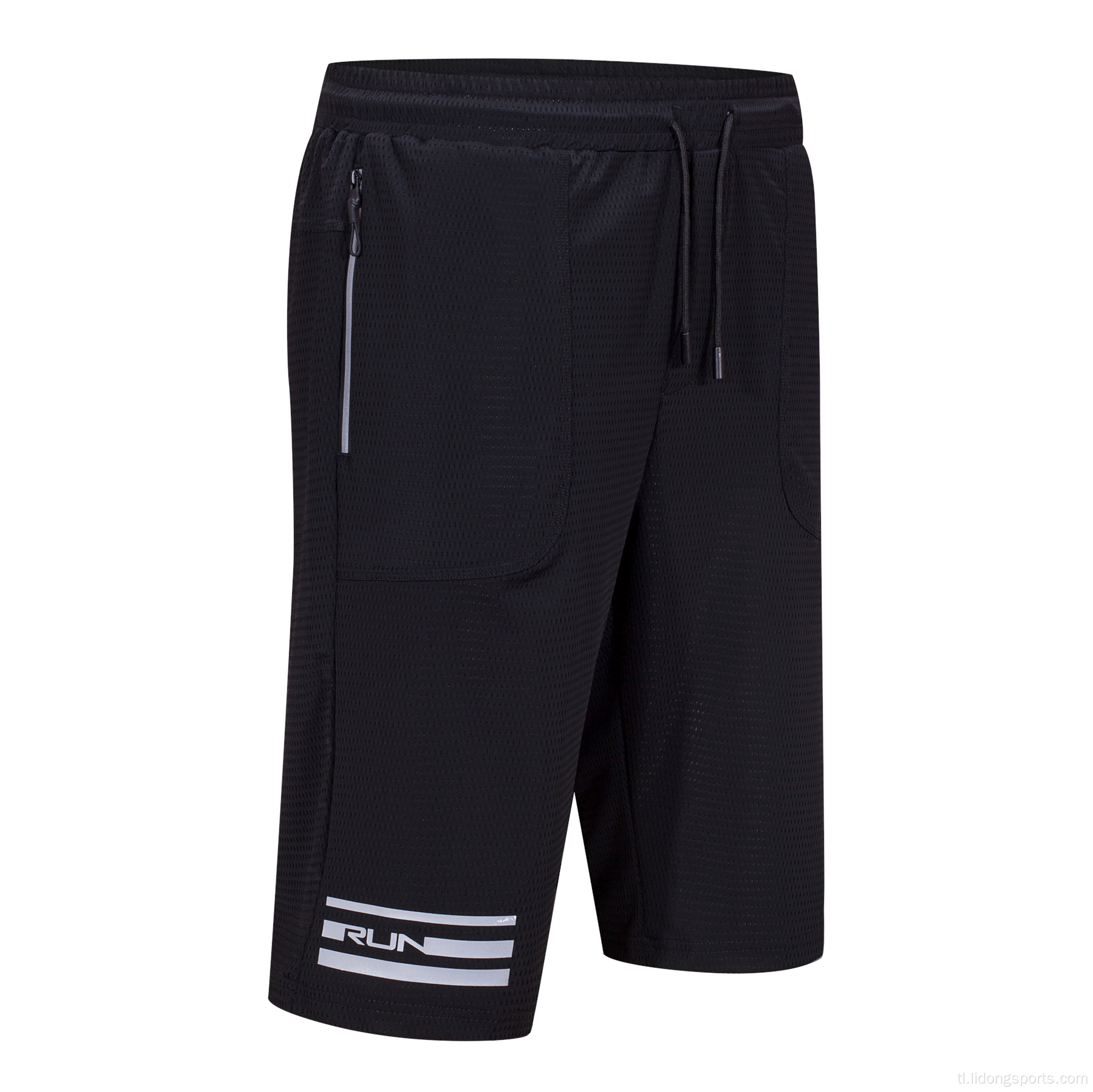 Unisex blangko pasadyang logo kaswal na kalalakihan gym shorts