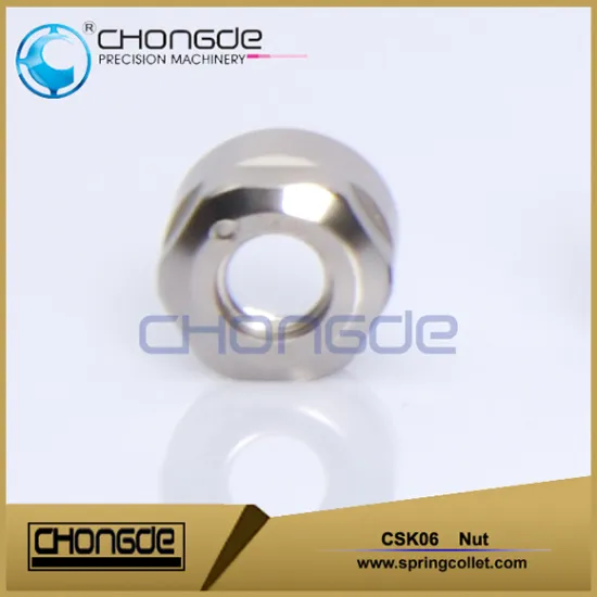 High Accuracy CSK Collet Chuck nut