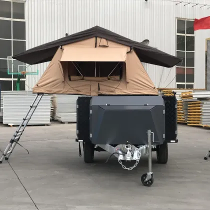 Popular caravan trailer camping trailer family trailer
