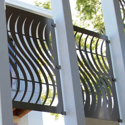 Laser Cut Metal Balcony Railing & Fencing