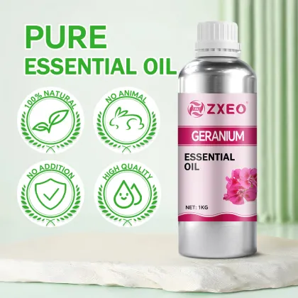 Geranium Essential Oil for Hair Spa Aromatherapy