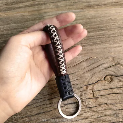 Natural Leather Key Holder - Leather Key Organizer & Key Folder