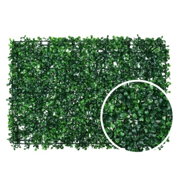 Vertical Green Wall Landscape: Artificial Boxwood Panel Hedge