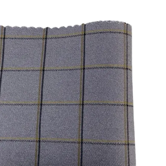 10S NR gray check polyester fabric women's leggings