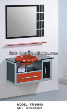 Glass bathroom wash basin FR-9007A