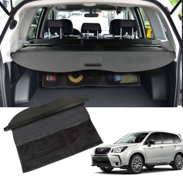 Auto Parts: Interior Decorative Truck Cargo Cover for Subaru Forester 2014-2019 Manual