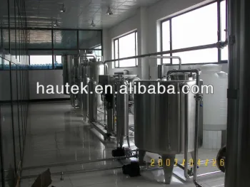 Industrial water treatment line