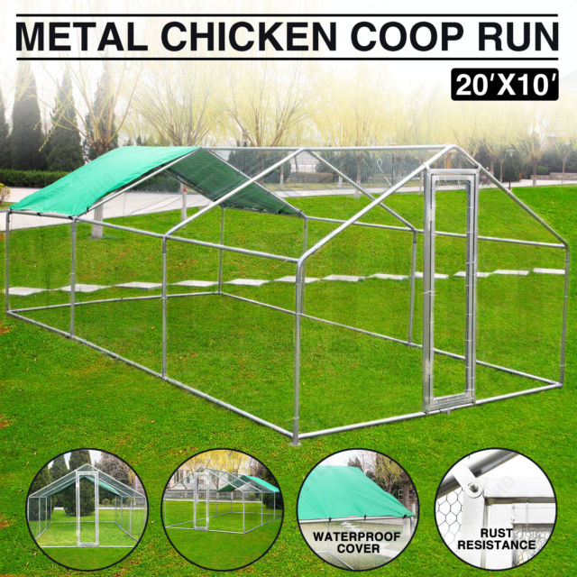 6x3x2 Outdoor Chicken Run Coop