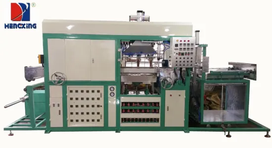 Fully automatic plastic thermoforming machine