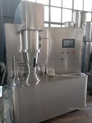 Instant coffee fluid bed granulator for instant beverages