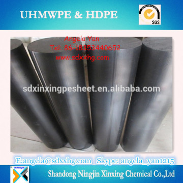 high quality low water absorption UHMW PE1000/round bar