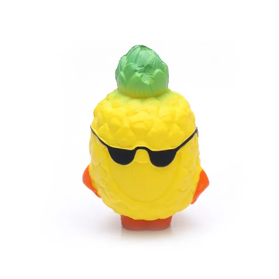 Custom High Quality Pineapple PU Foam Squeeze Toy for Kids