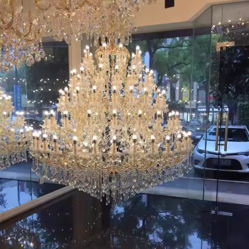 Nordic Style Gold Chandelier Pendant Lamp