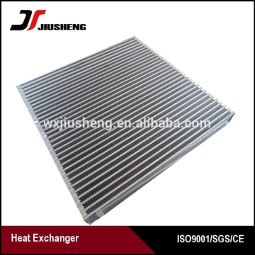 customized made air cooler bar and plate aluminum intercooler core for truck intercooler