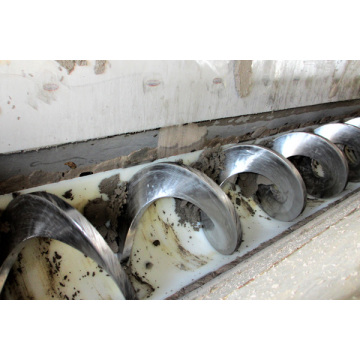 Screw Conveyor Shaftless untuk Bahan Enapcemar