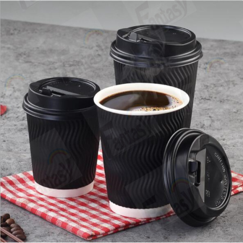 Tire uma xícara de parede de ondulação/Tire Coffee Cup
