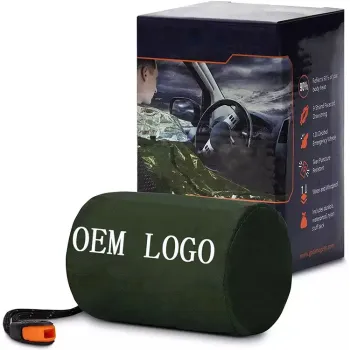 Emergency Gear: Bivy Sleeping Bag Thermal Shelter - Multi-Use Space Blanket