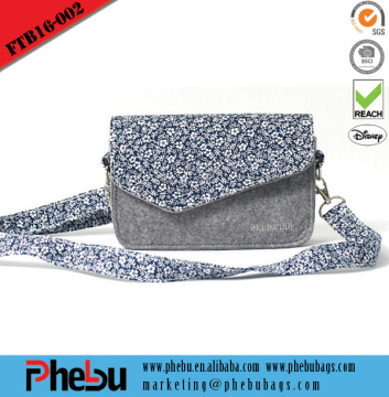 European party ultrathin diamond felt envelope bags(FTB16-002)