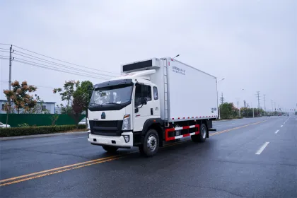 5tons 6tons carrier refrigerated freezer truck