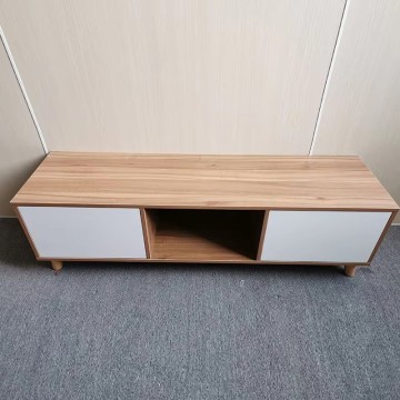 Modern 55" TV Stand: Wooden Small TV Cabinet for Luxury Living Room Furniture