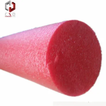 Red Epandable Polyethelene Epe Foam Rod Inner Packaging Material