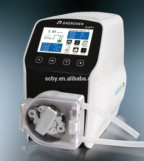 Medical high quality Standard Peristaltic Pump with touch screen control in china