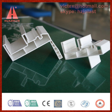 China Custom made pvc profile extrusions for Sliding door profile