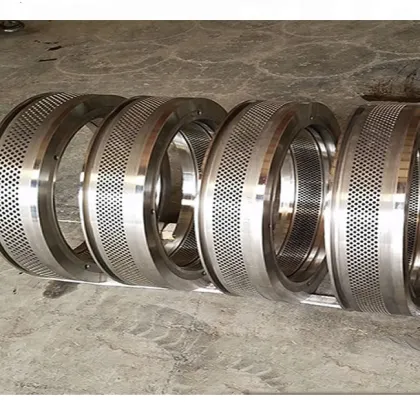 Roller ring dies for pellet machine