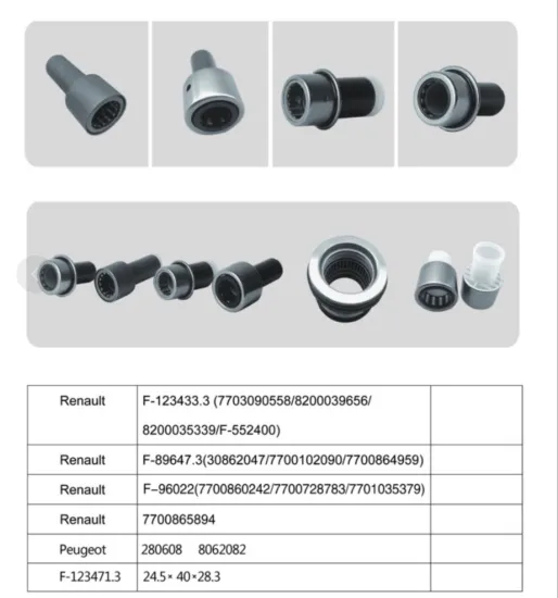 Renault Auto Needle Roller Bearings: 7700865894, 7700860242, 7700728783, 7701035379, 280608, 8062082, F-123471.3
