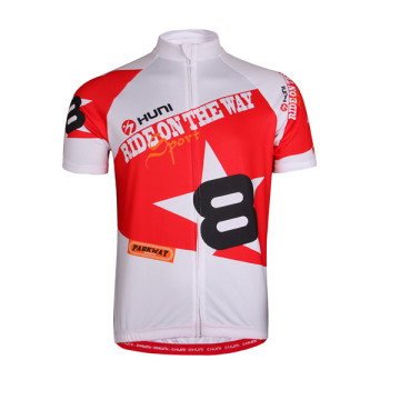 DONEN design red short sleeves jersey cycling wear, cycling jersey,bike clothing