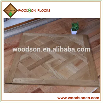 Classical Mortise and Tenon Oak Solid Versailles Wood Parquet Flooring