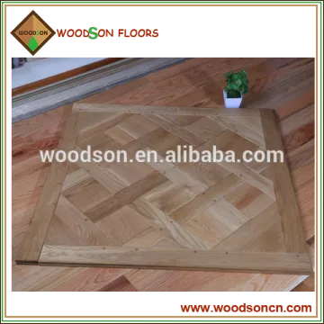 Classical Mortise and Tenon Oak Solid Versailles Wood Parquet Flooring
