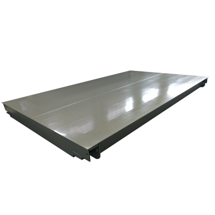 Báscula para camiones con rampa de acero